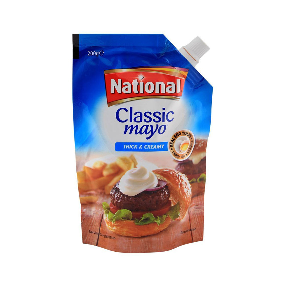 National Foods Classic Mayo 200ml - Snapcart.pk