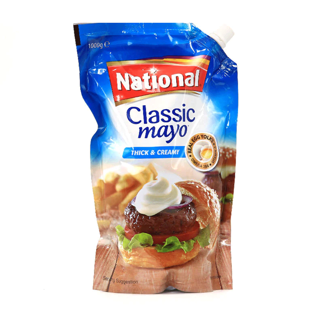 National Foods Classic Mayo 1000g