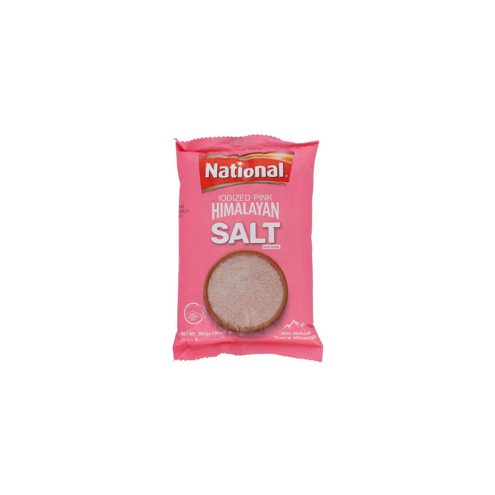 National Foods Iodized Pink Himalayan Salt 800g - Snapcart.pk