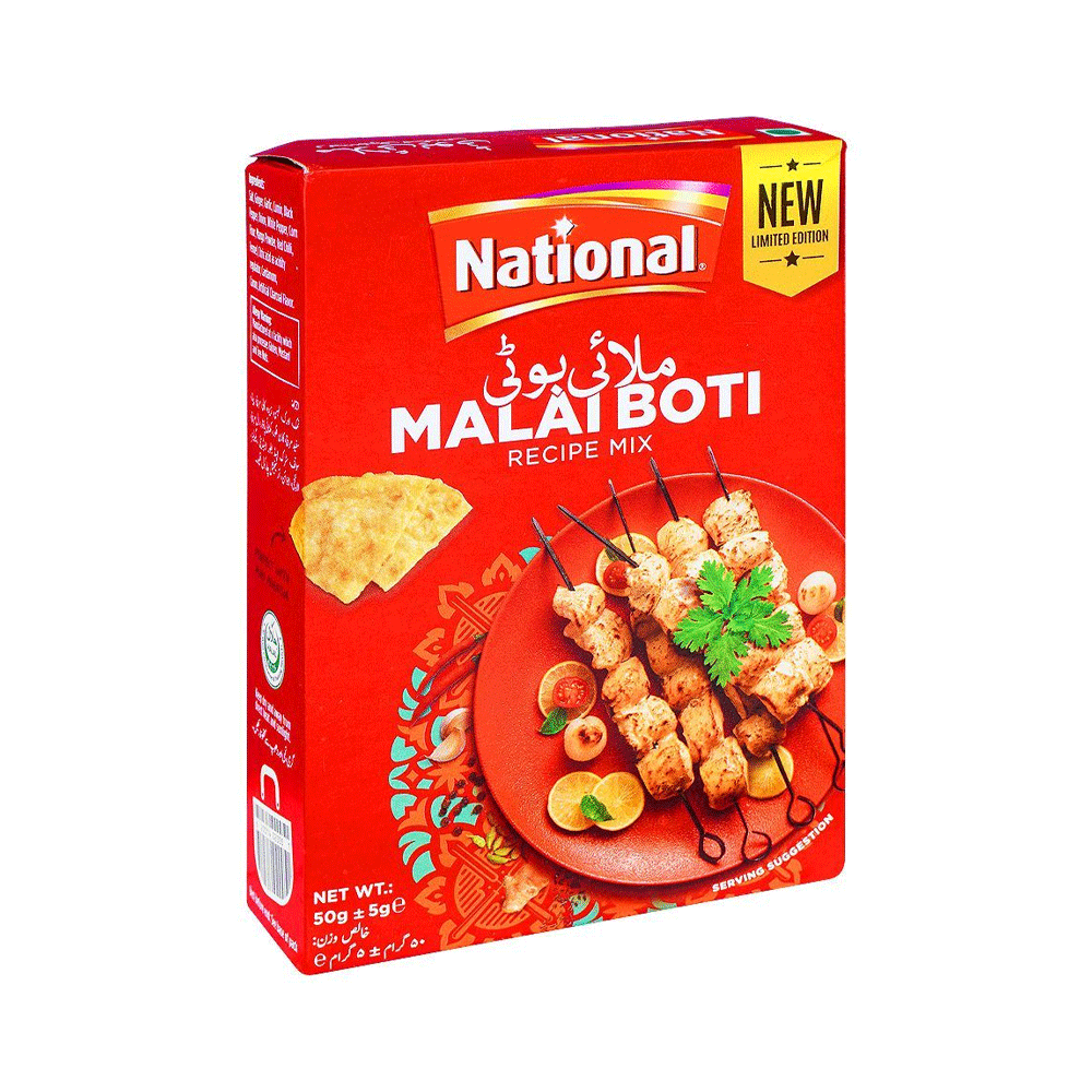 National Malai Boti Masala 50g - Snapcart.pk