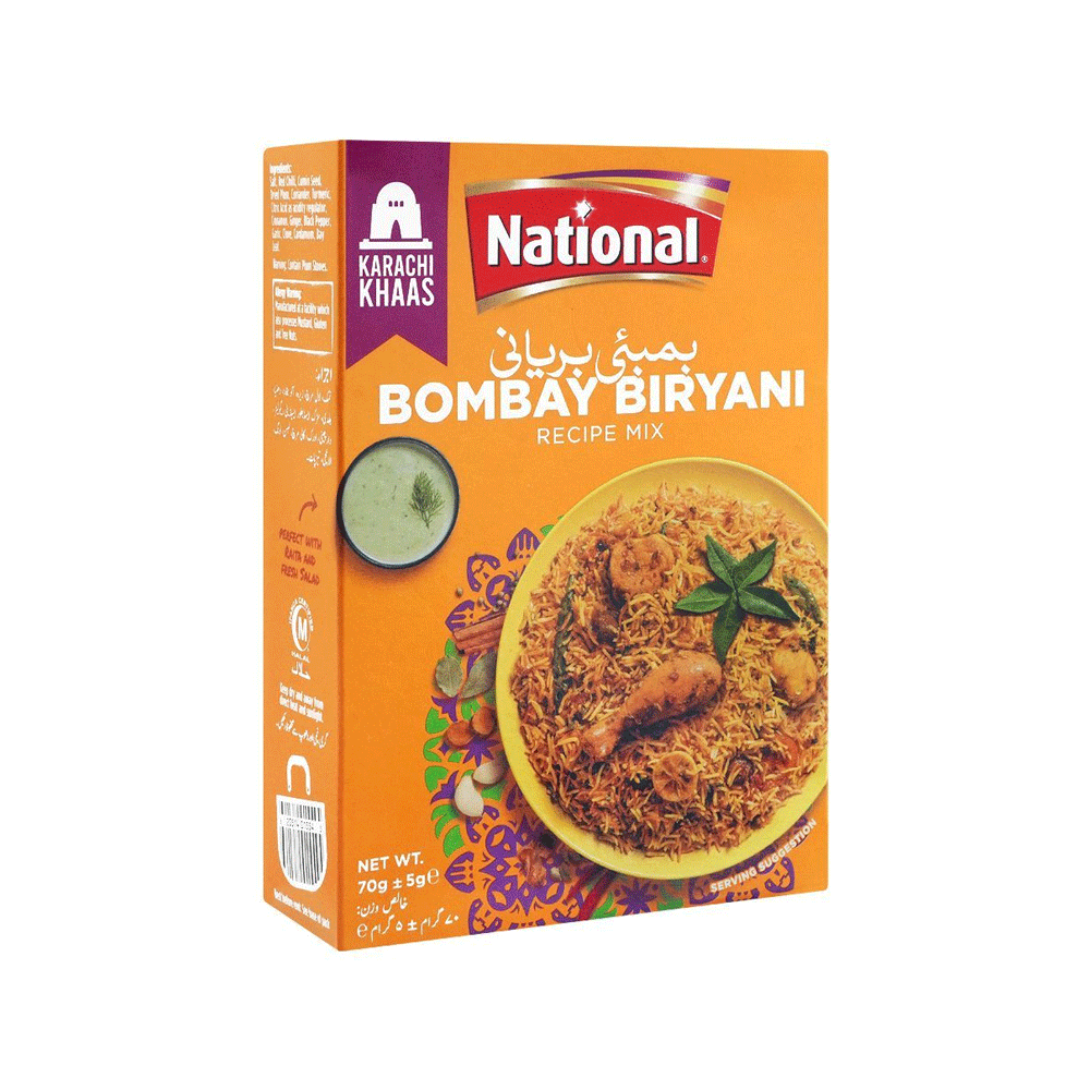 National Karachi Khaas Bombay Biryani Masala 280g - Snapcart.pk