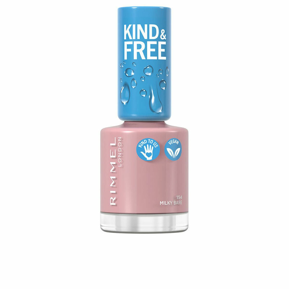 Rimmel Kind & Free Nail Polish -154 Milky Bare