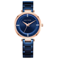 Mini Focus Blue Stainless Steel Blue Dial Quartz Watch for Ladies - MF0235L-04