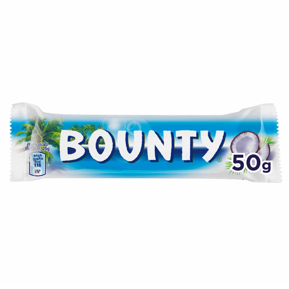 Bounty Chocolate 50g