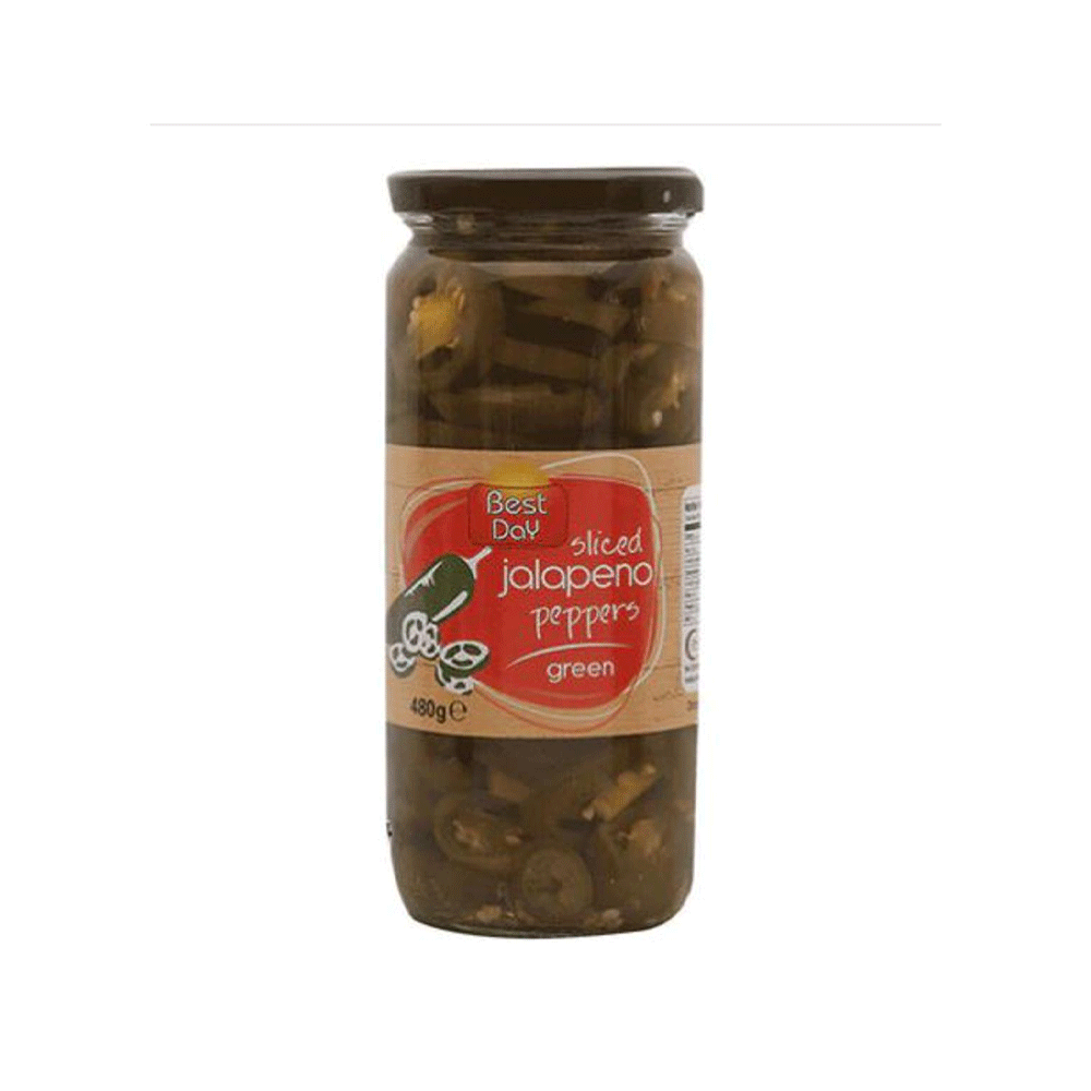 Best Day Sliced Green Jalapeno 340g - Snapcart.pk