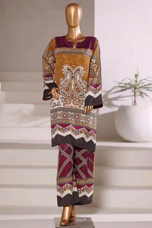 Sada Bahar Stitched 2 Piece Viscose Winter Vol-01 Collection'2025-CV-622-Mustard