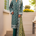 Sada Bahar Stitched 3 Piece Printed Khaddar Vol-01 Collection'2025-KD-PR-6251-Green