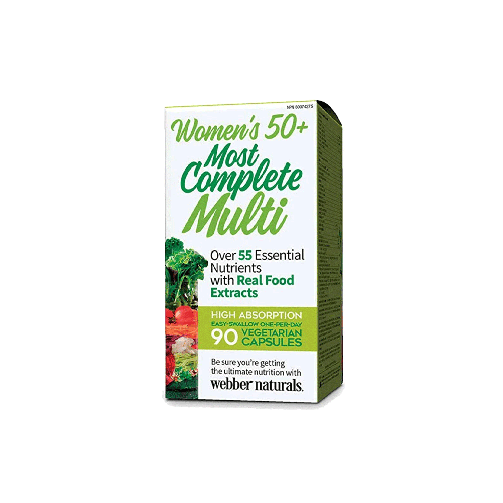 Webber Naturals Womens 50+most Complete Capsules 90s - Snapcart.pk