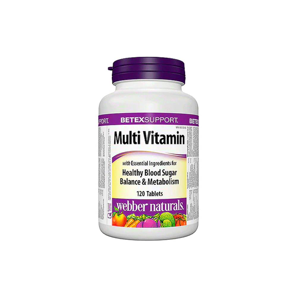 Webber Naturals Multi Vitamin Tablets 120s - Snapcart.pk