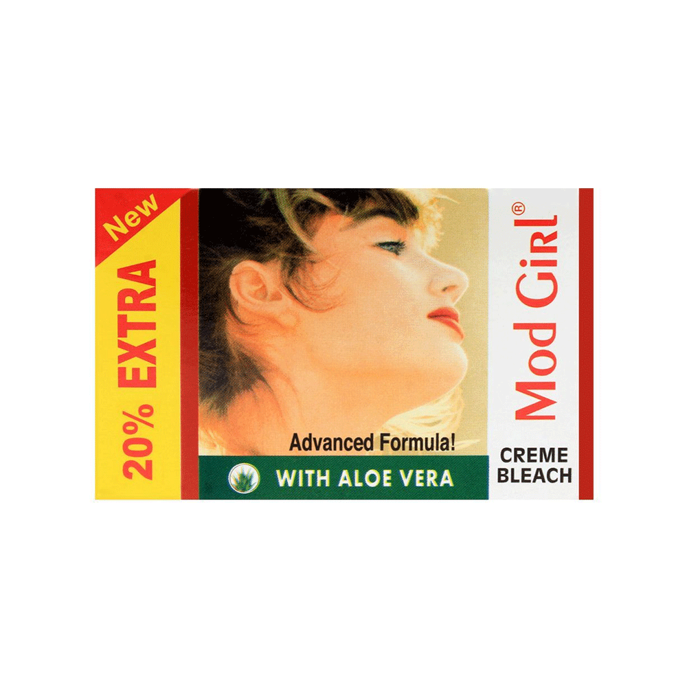 Modgirl Aloe Vera Creme Bleach 30g - Snapcart.pk