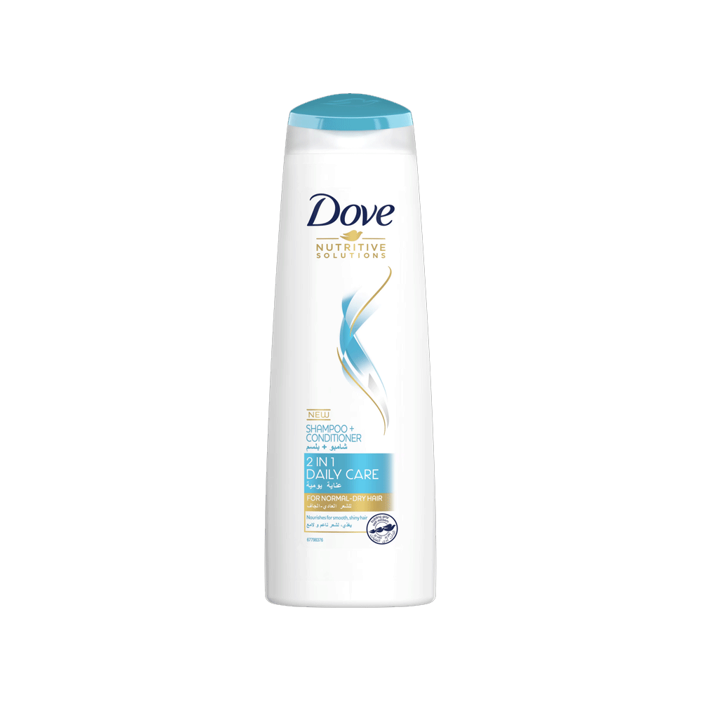 Dove 2in1 Daily Care Shampoo+conditioner 400ml - Snapcart.pk