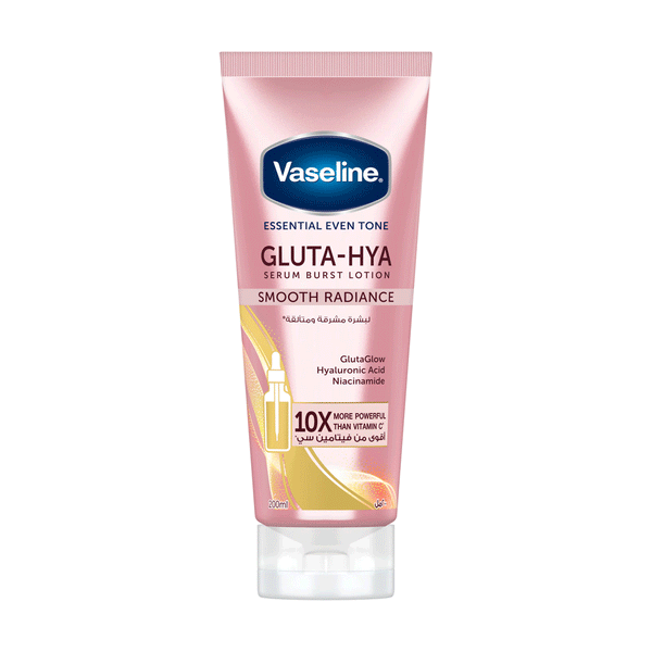 Vaseline Smooth Radiance Serum Burst Lotion 200ml - Snapcart.pk