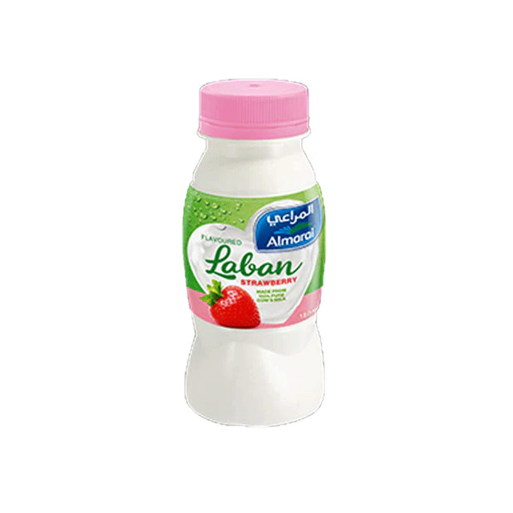 Almarai Fresh Flavoured Laban - Strawberry 180ml - Snapcart.pk