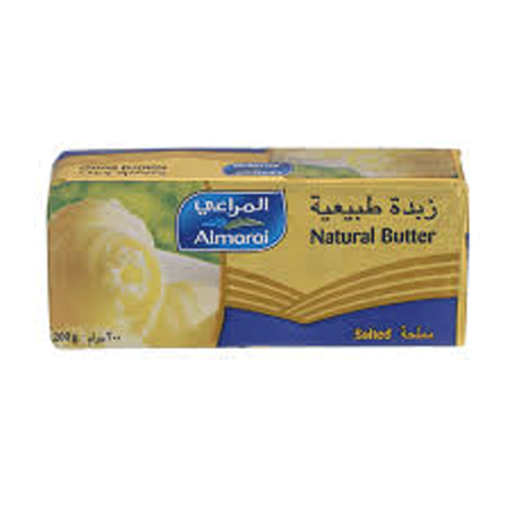 Almarai Natural Butter Salted 200g - Snapcart.pk
