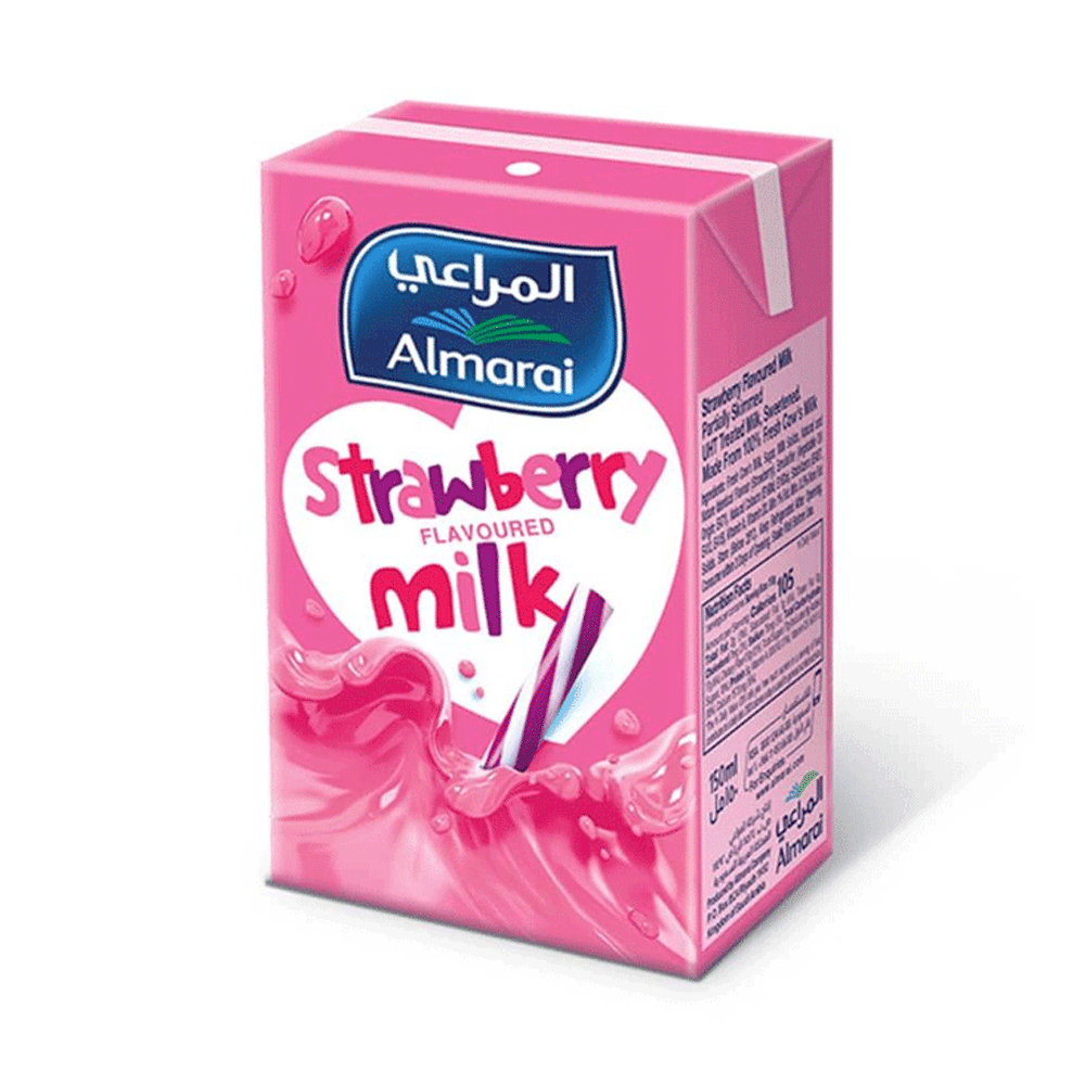 Almarai Strawberry Flavoured Milk 150ml
