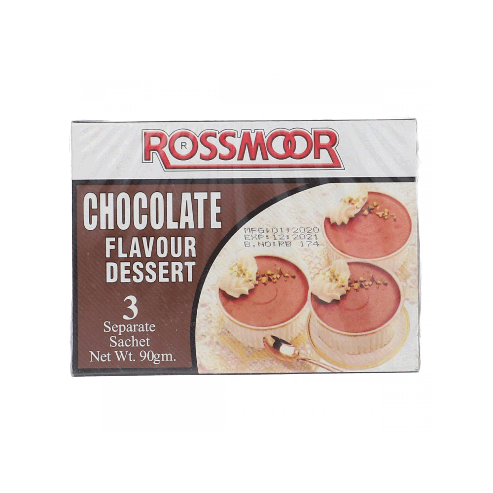 Rossmoor Chocolate Flavour Dessert 90g - Snapcart.pk