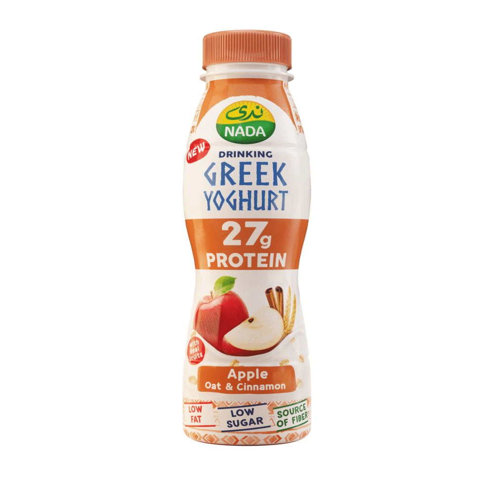 Nada Drinking Greek Yoghurt Apple Oat & Cinnamon 330ml - Snapcart.pk