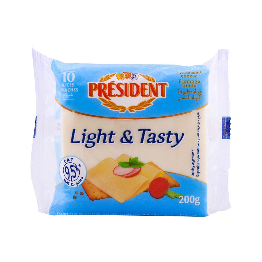 President Light & Tasty Slice 200g - Snapcart.pk