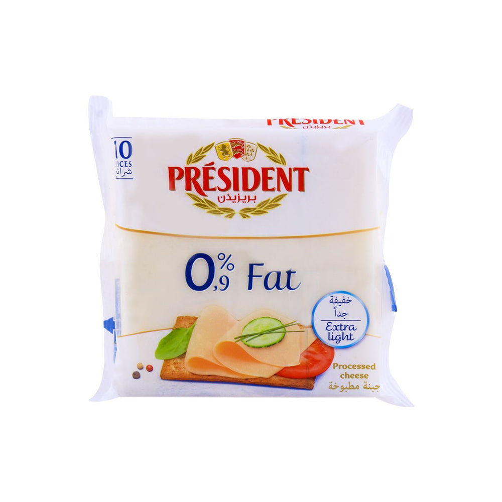 President 0% Fat 10 Slice 200g - Snapcart.pk