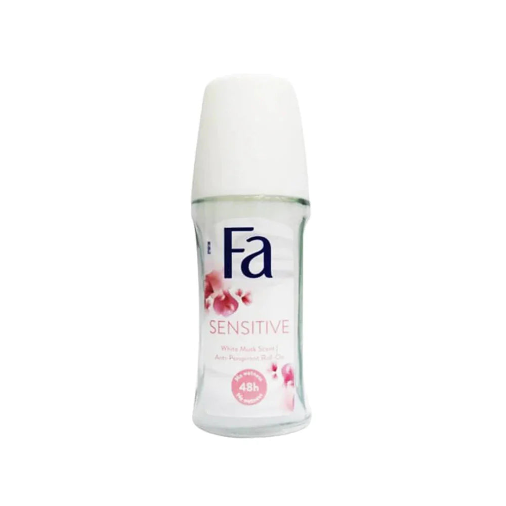 Fa Sensitive White Musk Scent Roll On 50ml - Snapcart.pk
