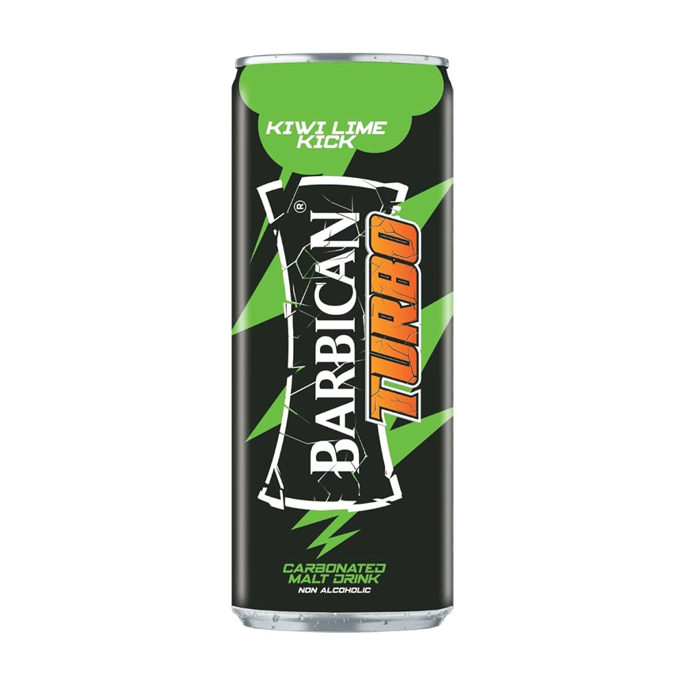 Barbican Turbo Kiwi Lime Kick Malt Drink 240ml