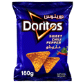 Doritos Sweet Chilli Pepper Flavoured Corn Chips 180g