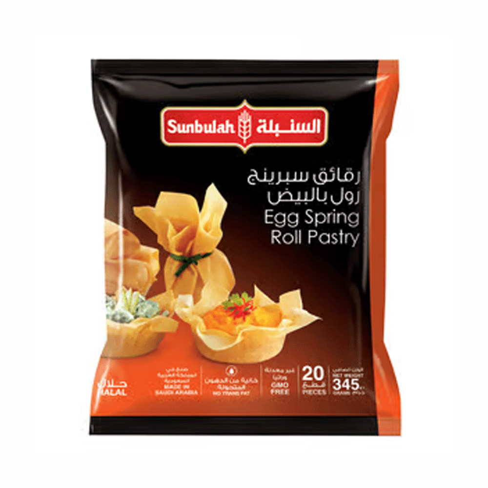 Sunbulah Spring Roll Pastry 345g - Snapcart.pk
