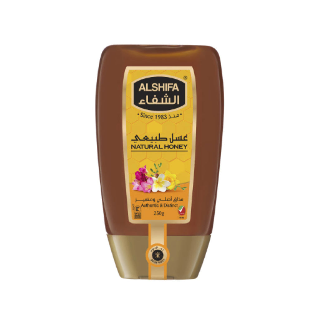 Al Shifa Squeezy Natural Honey 250g - Snapcart.pk