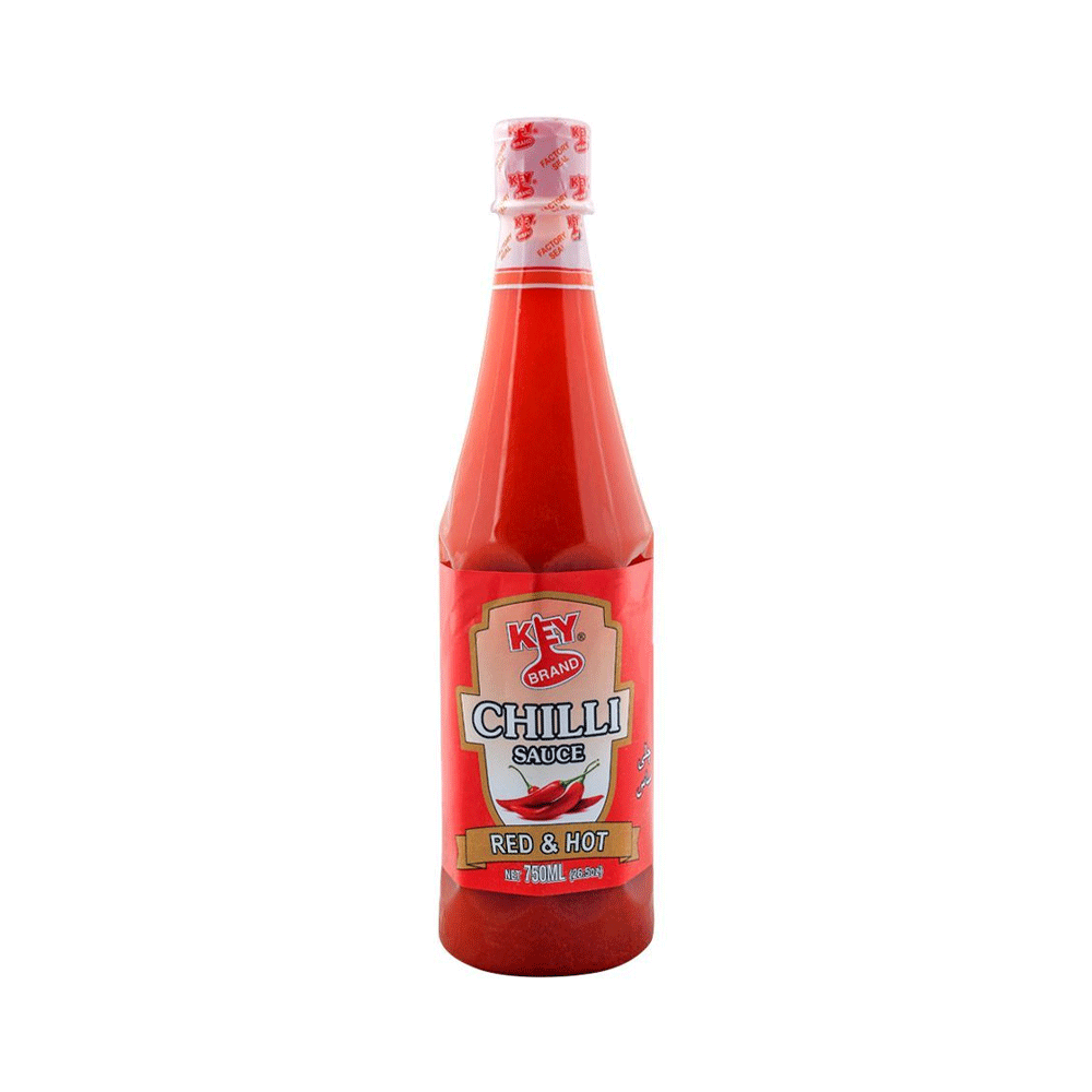 Key Brand Chilli Sauce Red & Hot 800ml - Snapcart.pk