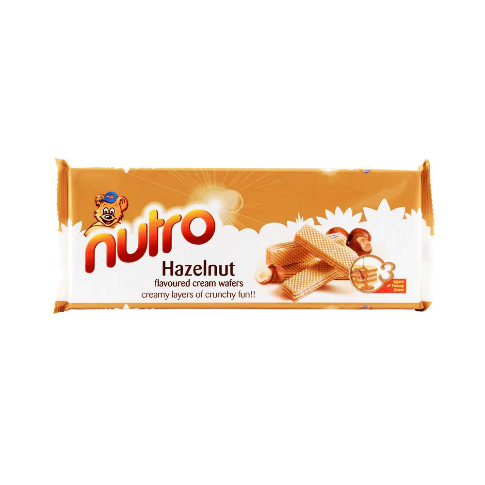 Nutro Hazelnut Flavoured Cream Wafers 75g - Snapcart.pk