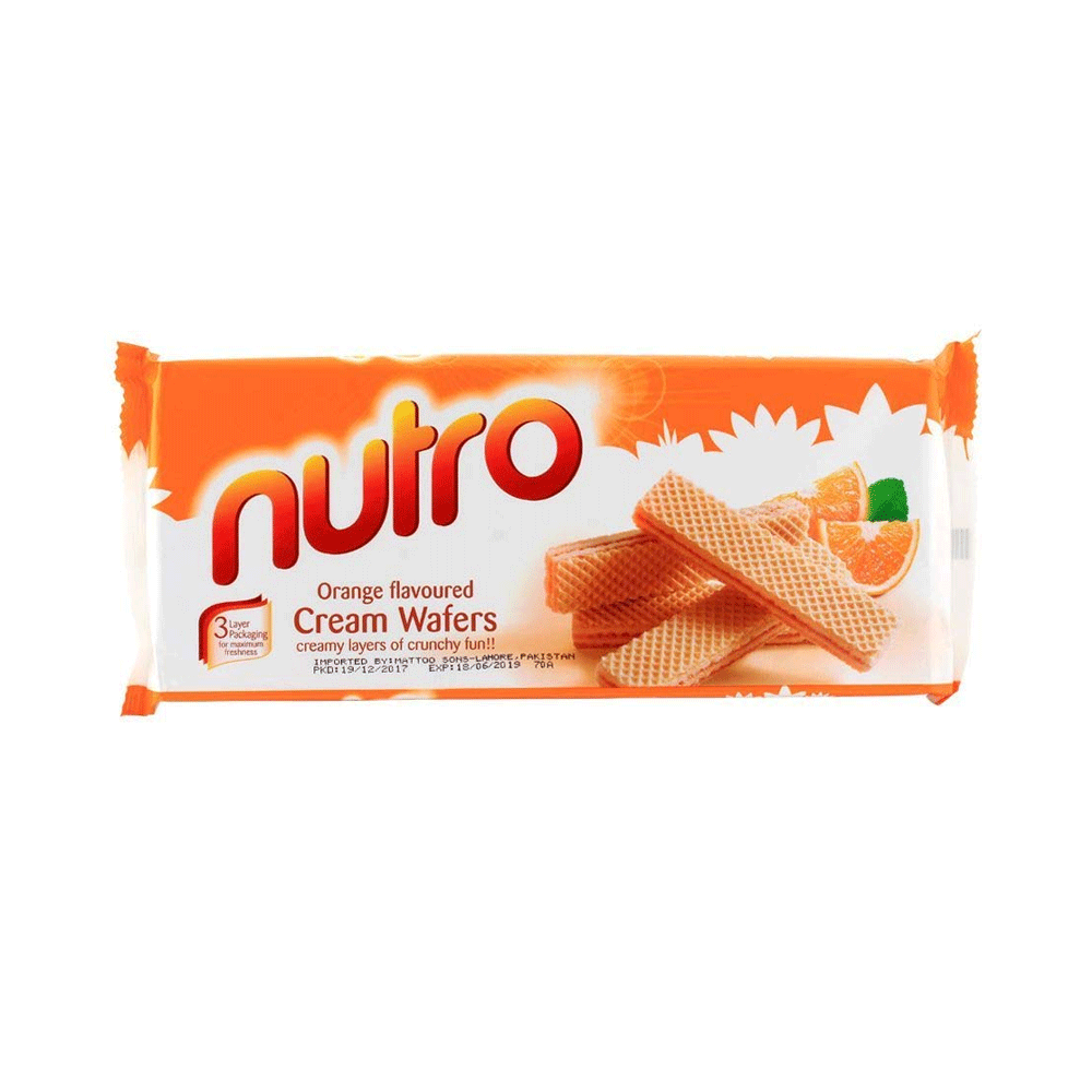 Nutro Wafers Orange 75g - Snapcart.pk