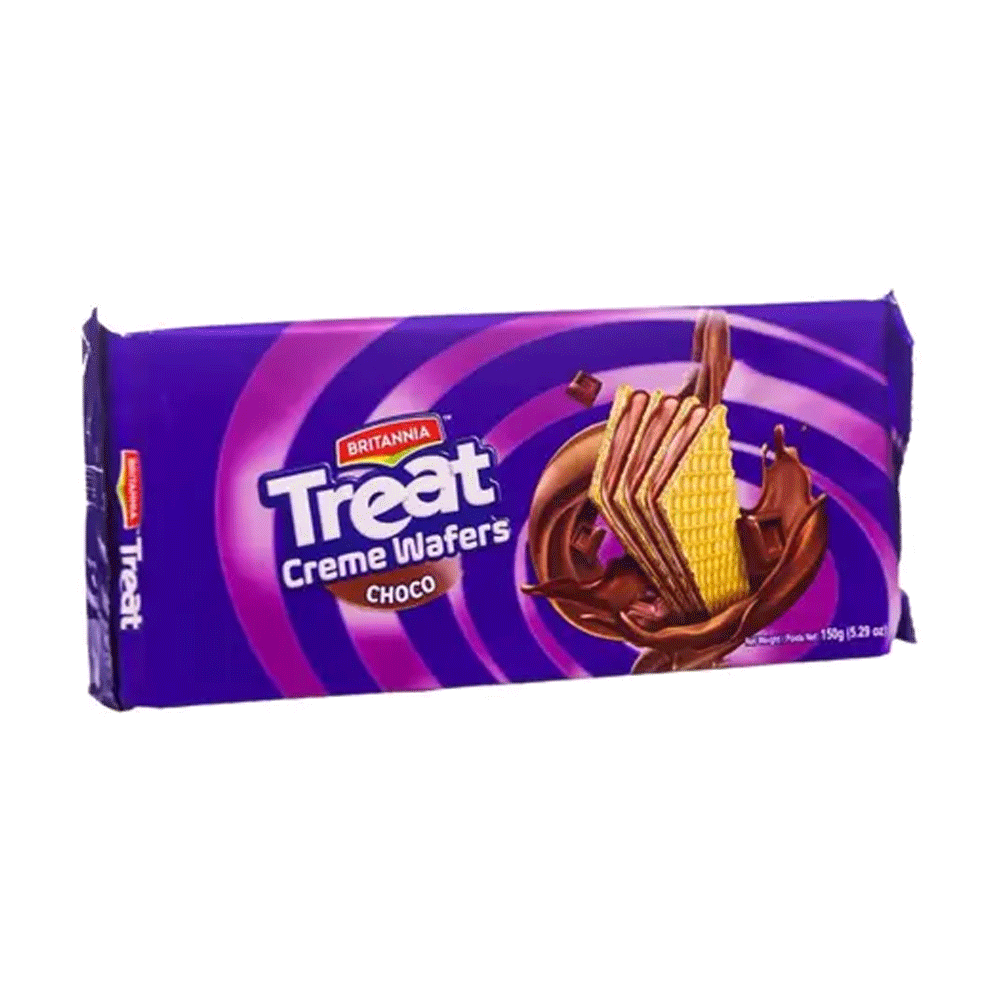 Britannia Treat Creme Wafers Choco 75g - Snapcart.pk