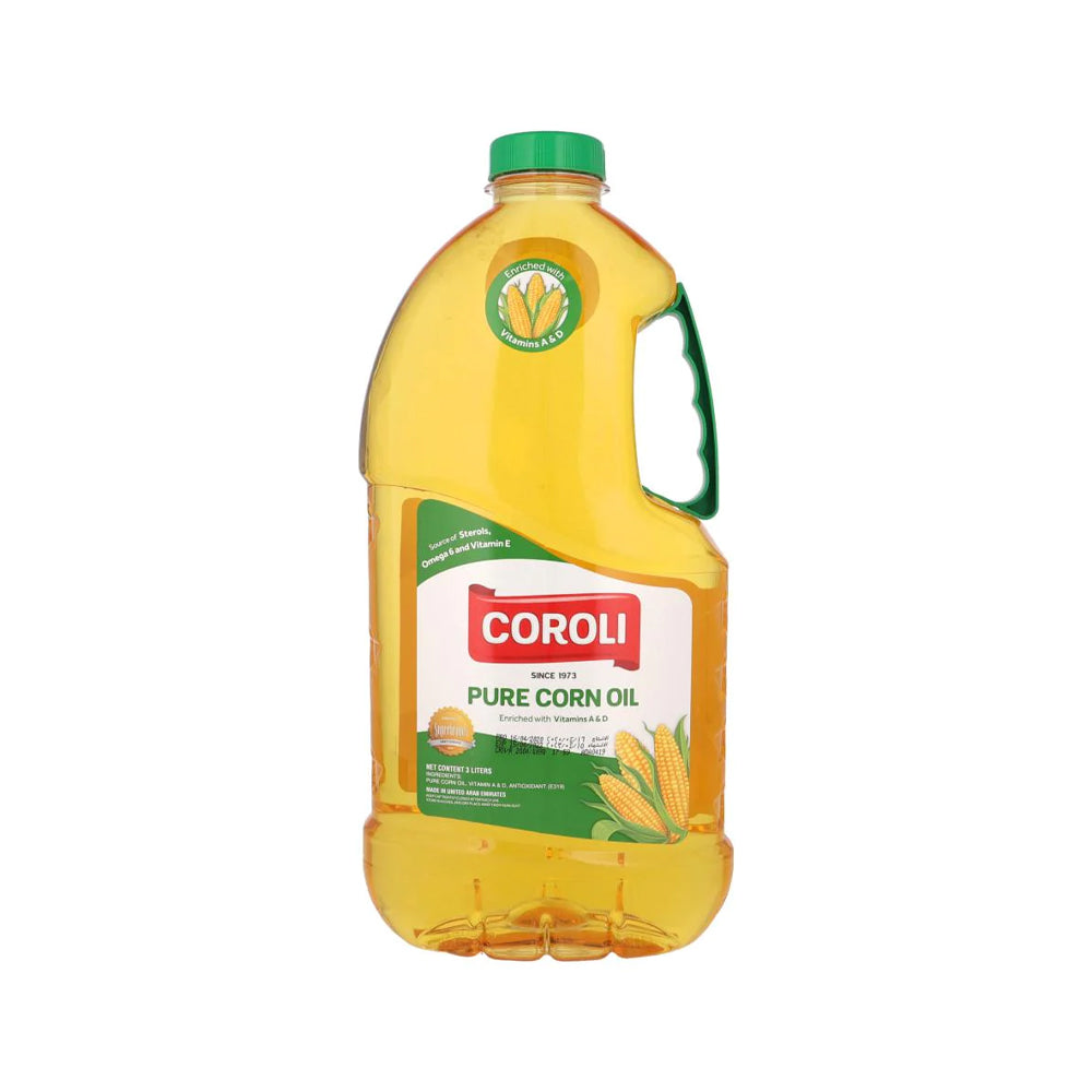 Coroli Corn Oil 3ltr - Snapcart.pk