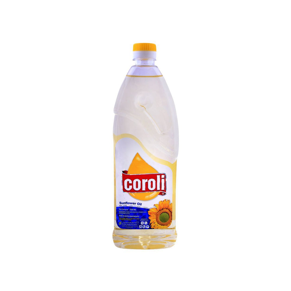 Coroli Pure Sunflower Oil 750ml - Snapcart.pk