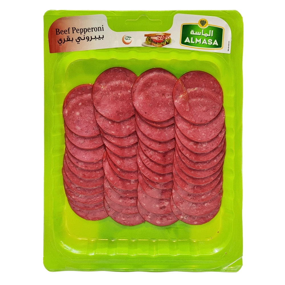 Almasa Beef Pepperoni 200g