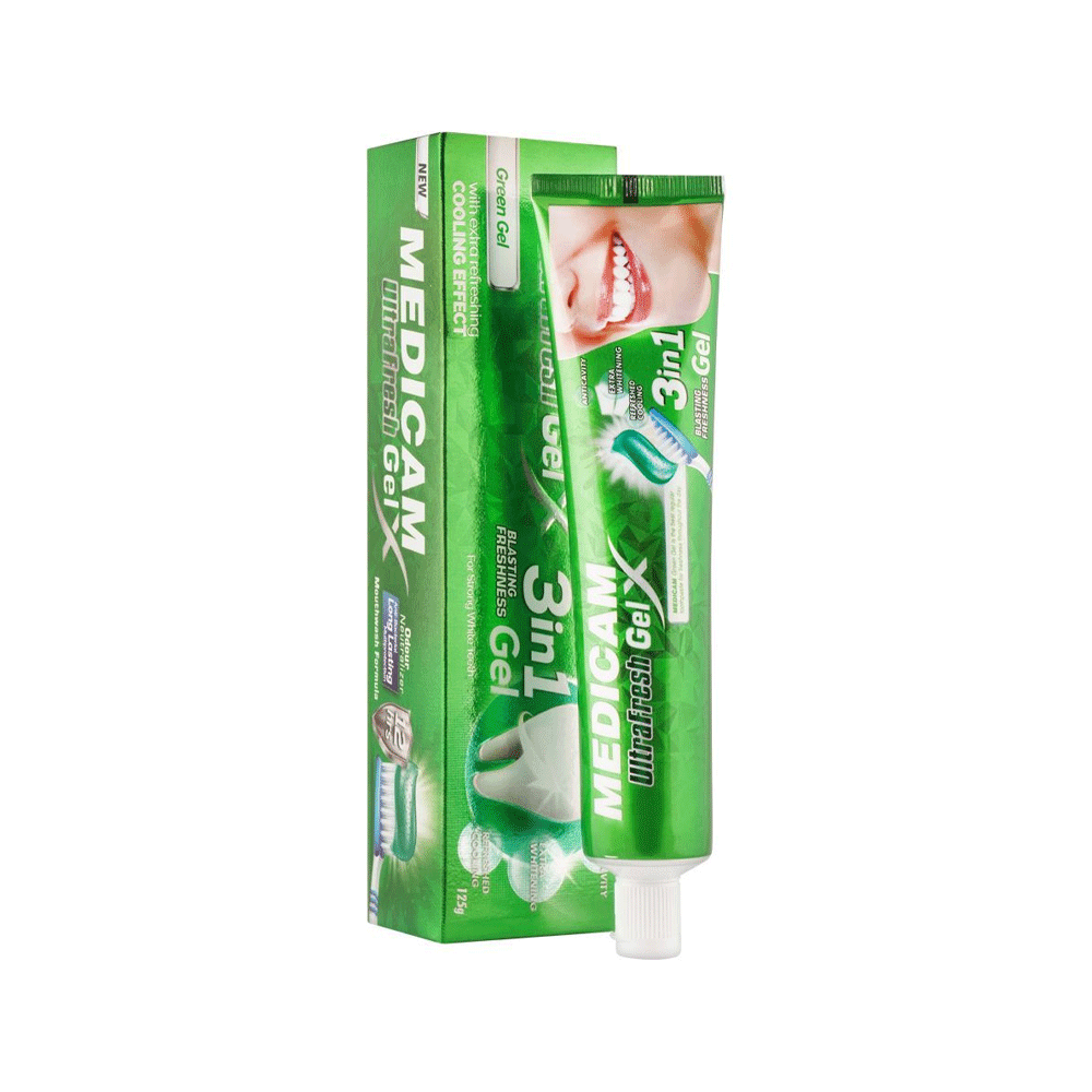 Medicam Ultrafresh Gel 3in1 Green Gel 75g Medicam