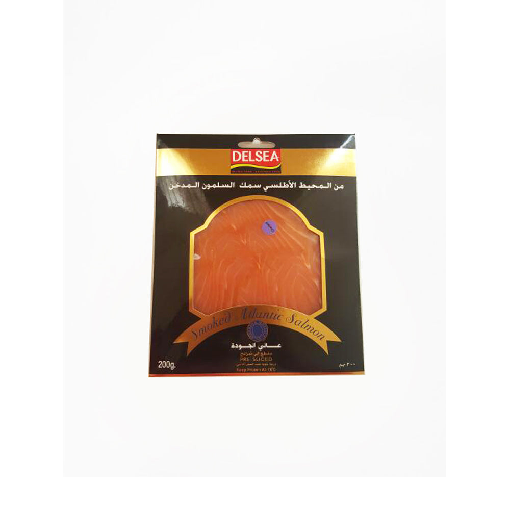 Delsea Smoked Atlantic Salmon 200g - Snapcart.pk