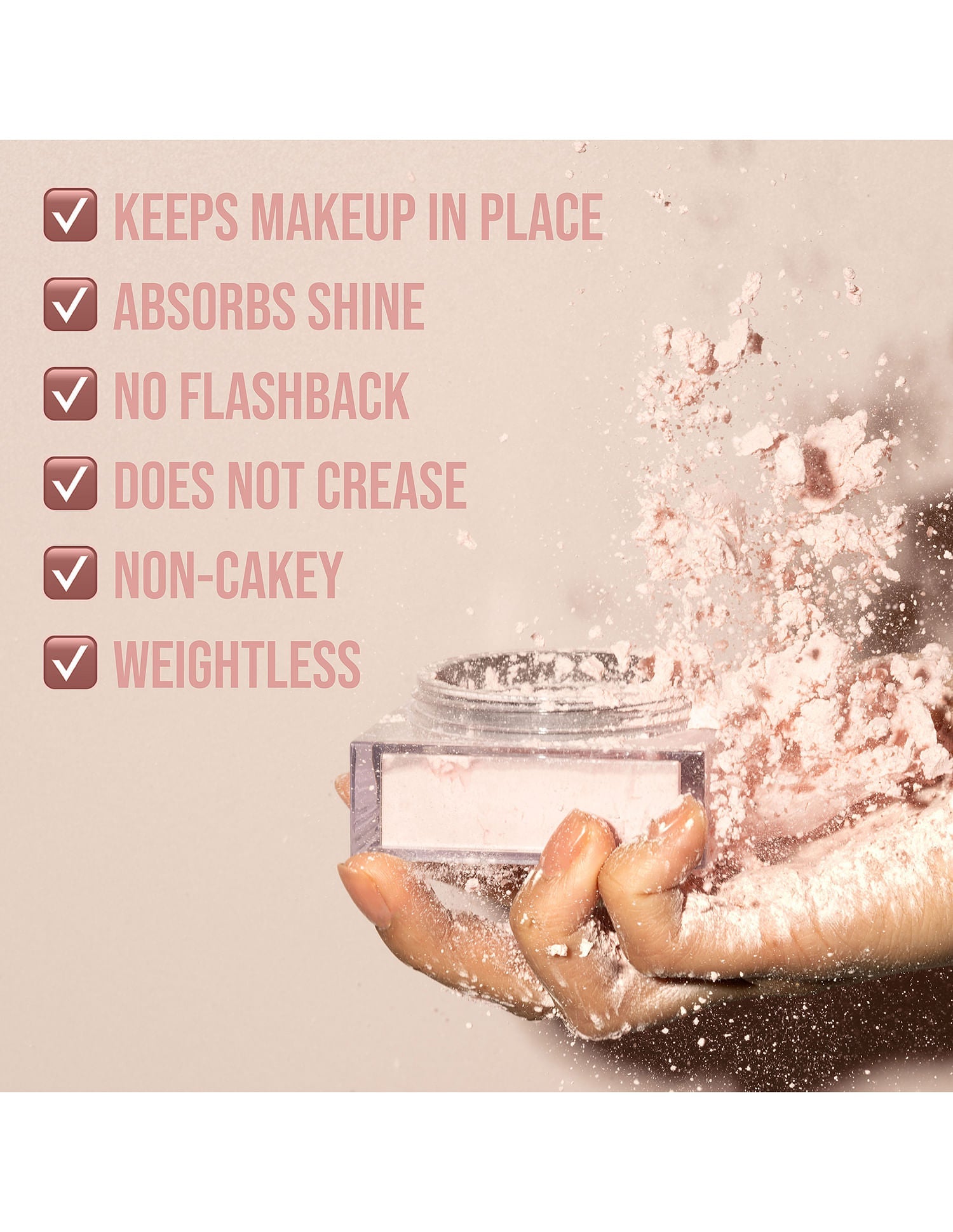Huda Beauty Easy Bake Loose Powder - Cupcake