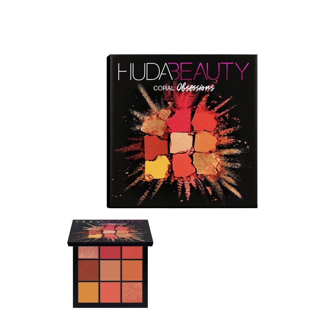 Huda Beauty Coral Obsessions Eyeshadow Palette