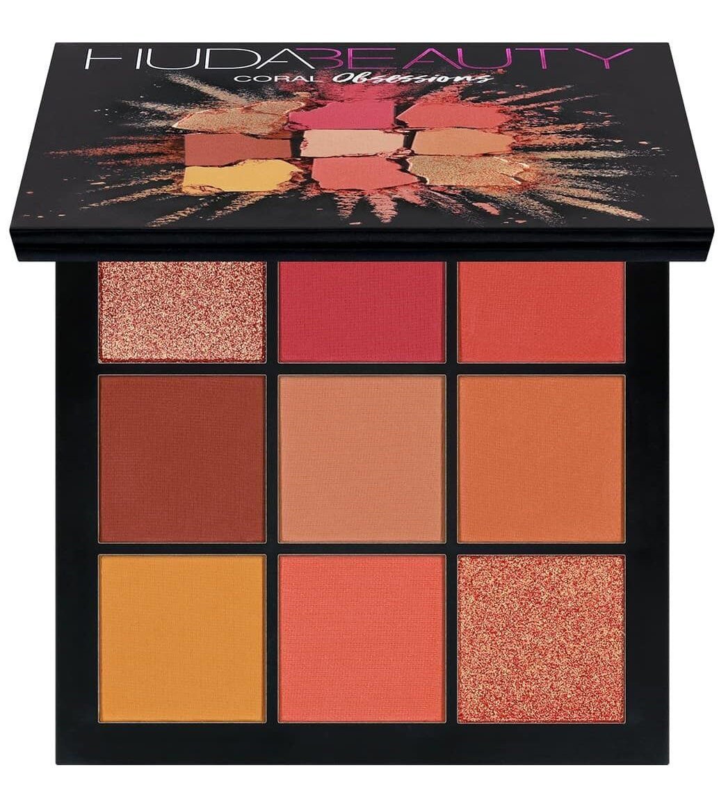 Huda Beauty Coral Obsessions Eyeshadow Palette