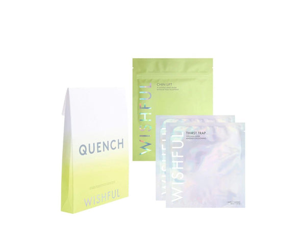 Wishful Quench Sheet Mask Trio Set 2 Thirst Trap 1 Chin Lift