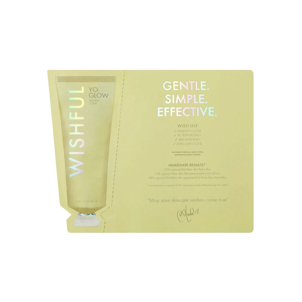Wishful Yo Glow Enzyme Scrub 3ml
