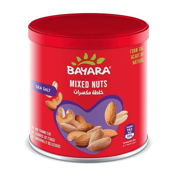 Bayara Mixed Nuts Sea Salt 225g - Snapcart.pk