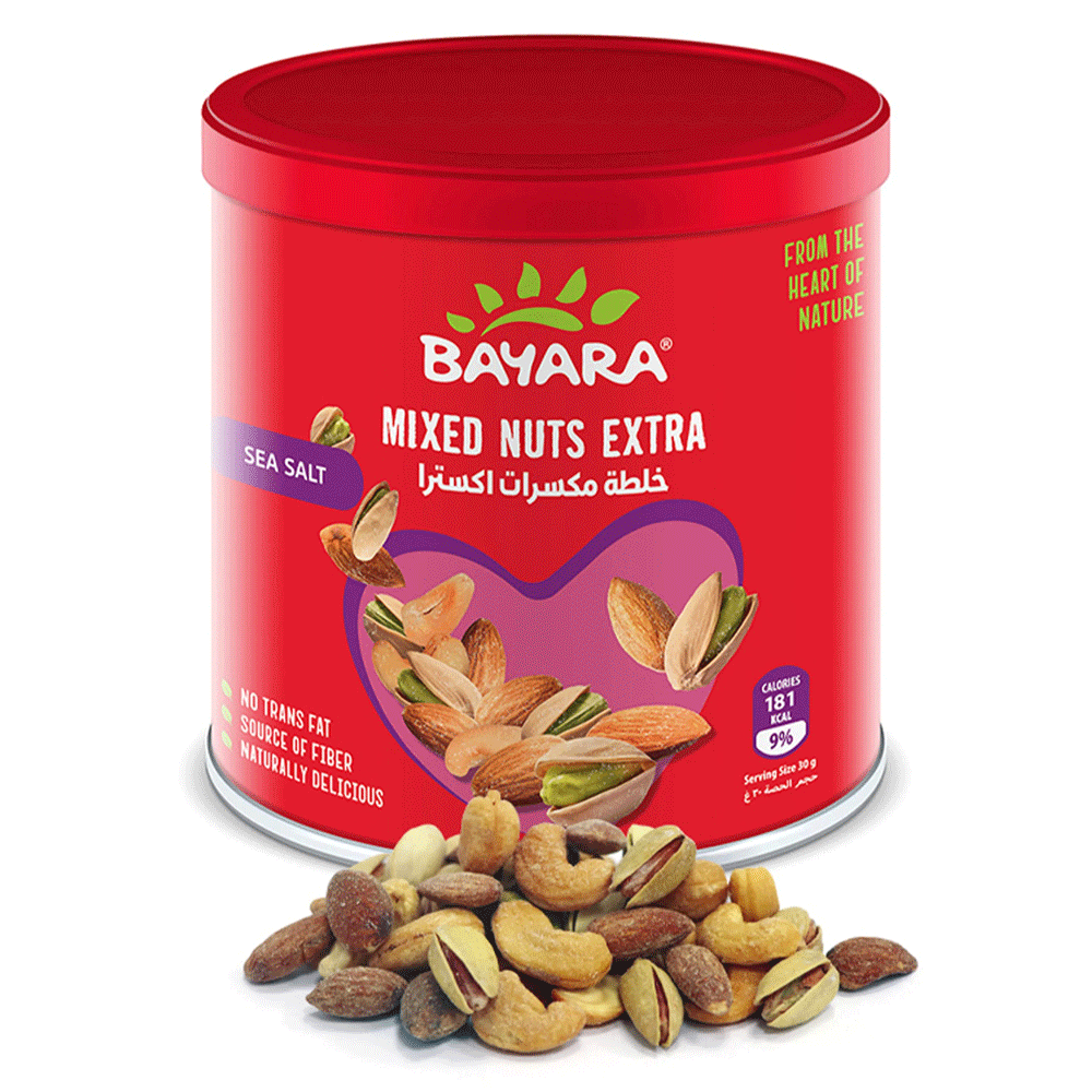 Bayara Mixed Nuts Sea Salt 225g