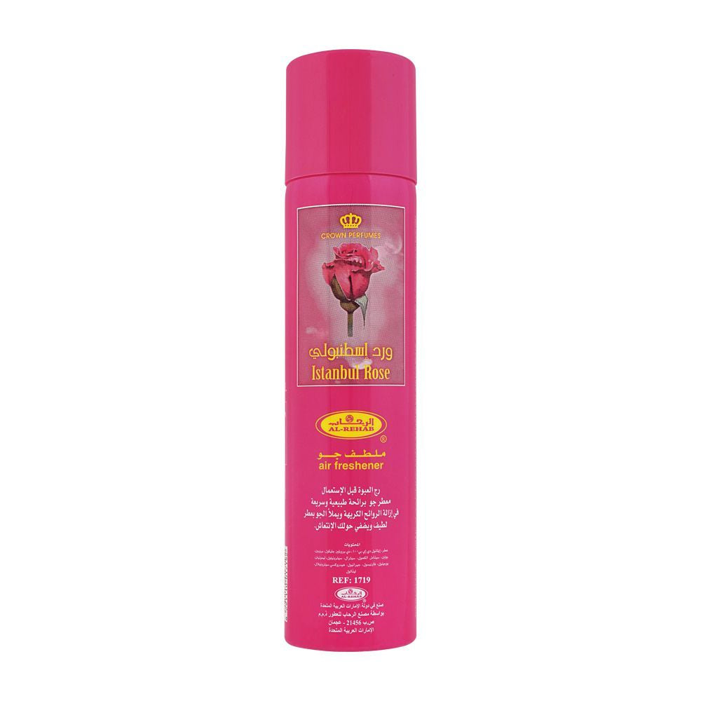 Crown Perfume Istanbul Rose Air Freshner 300ml - Snapcart.pk