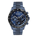 HUGO BOSS Hero Sport Lux Blue Stainless Steel Blue Dial Chronograph Quartz Watch for Gents - HUGO BOSS 1513758