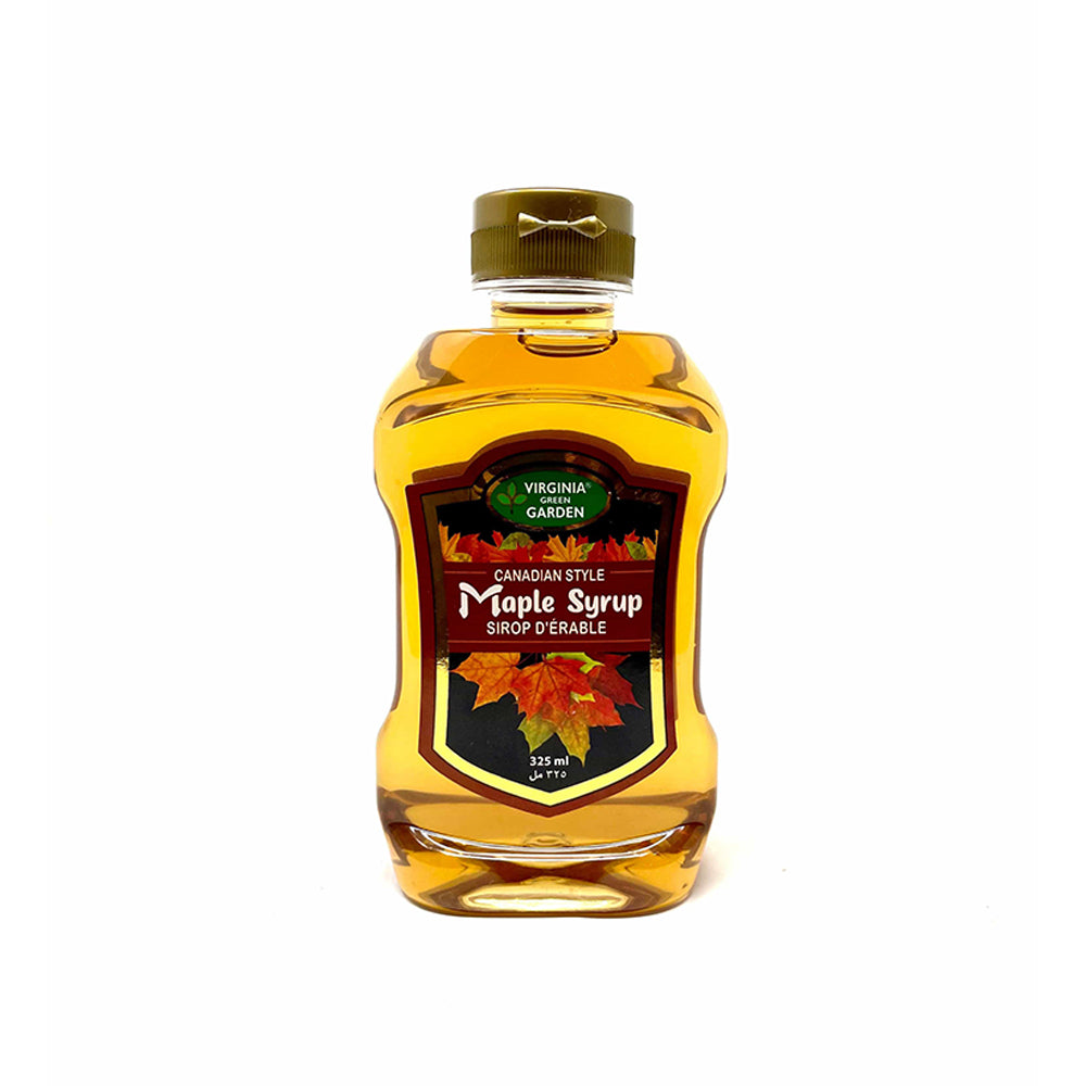 Virgina Green Garden Canadian Style Maple Syrup 325ml - Snapcart.pk