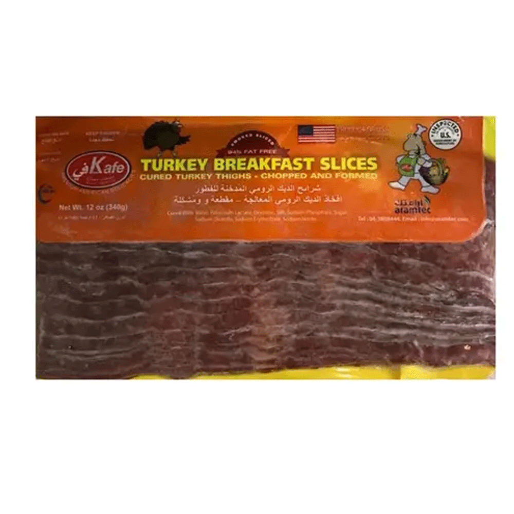 Kafe Turkey Breakfast Slices 340gm