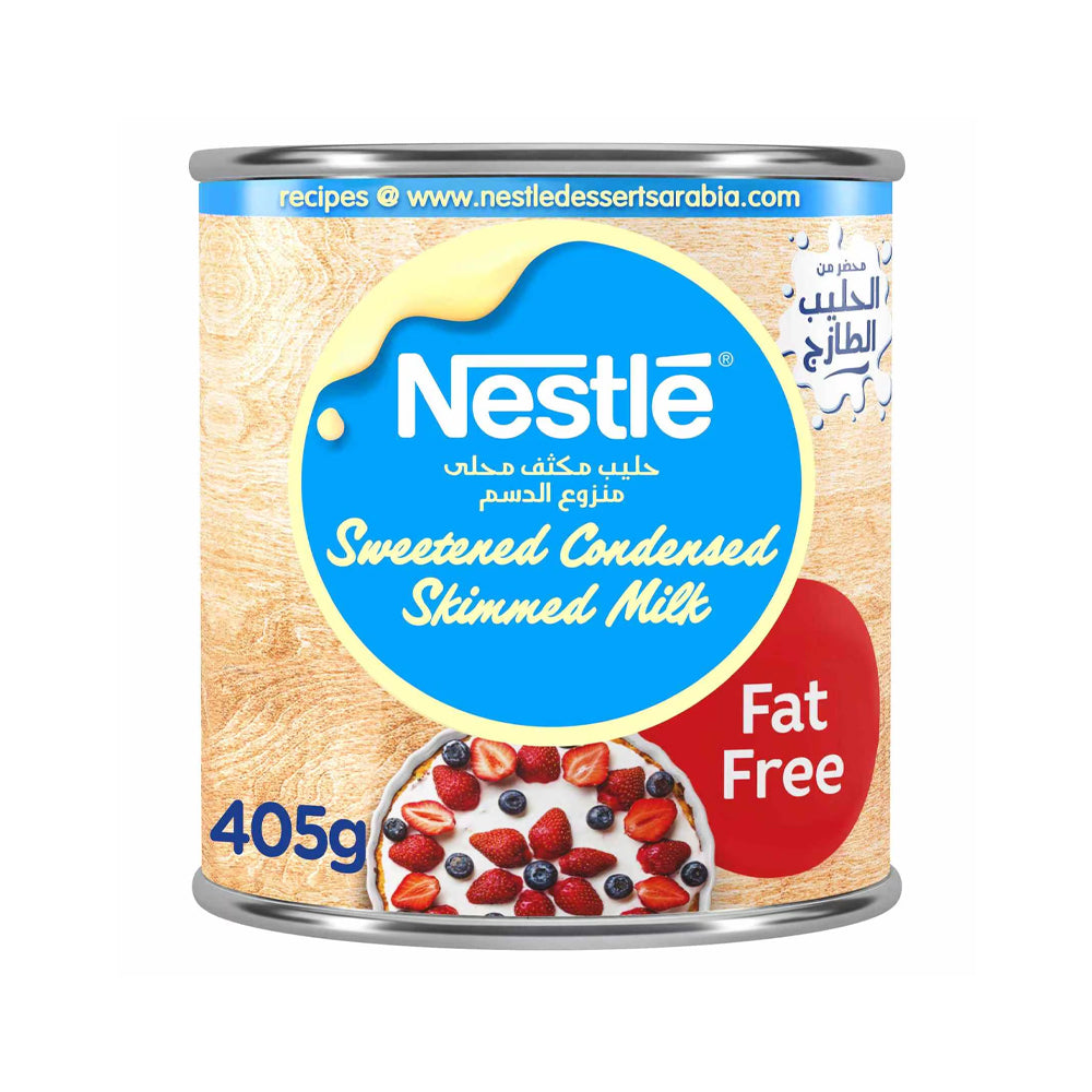 Nestle Sweetened Condensed Skimmed Milk Fat Free 405g - Snapcart.pk