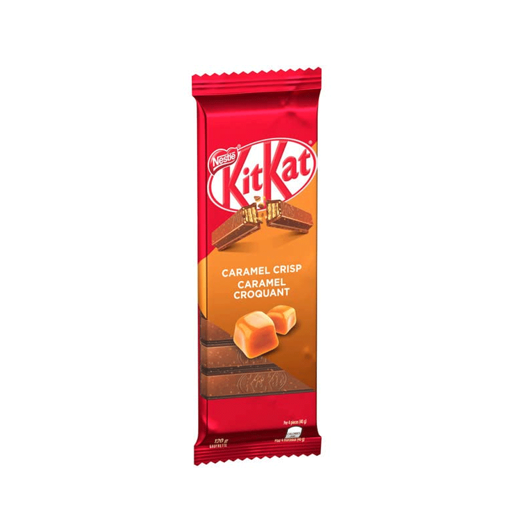 Nestle Kit Kat Caramel Crisp Chocolate 120g - Snapcart.pk